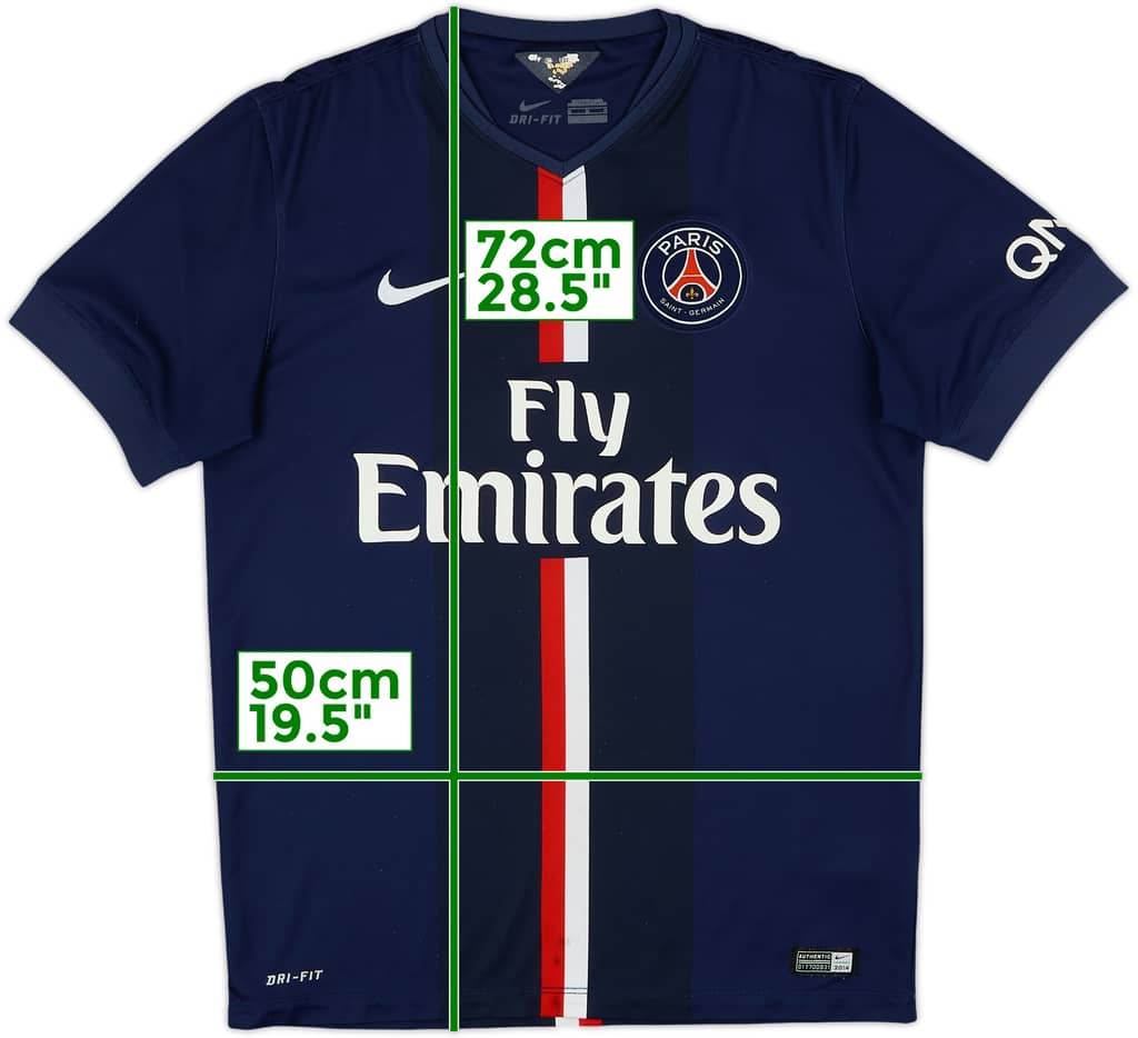 2014-15 Paris Saint-Germain Camiseta Local - 5/10 - (M)
