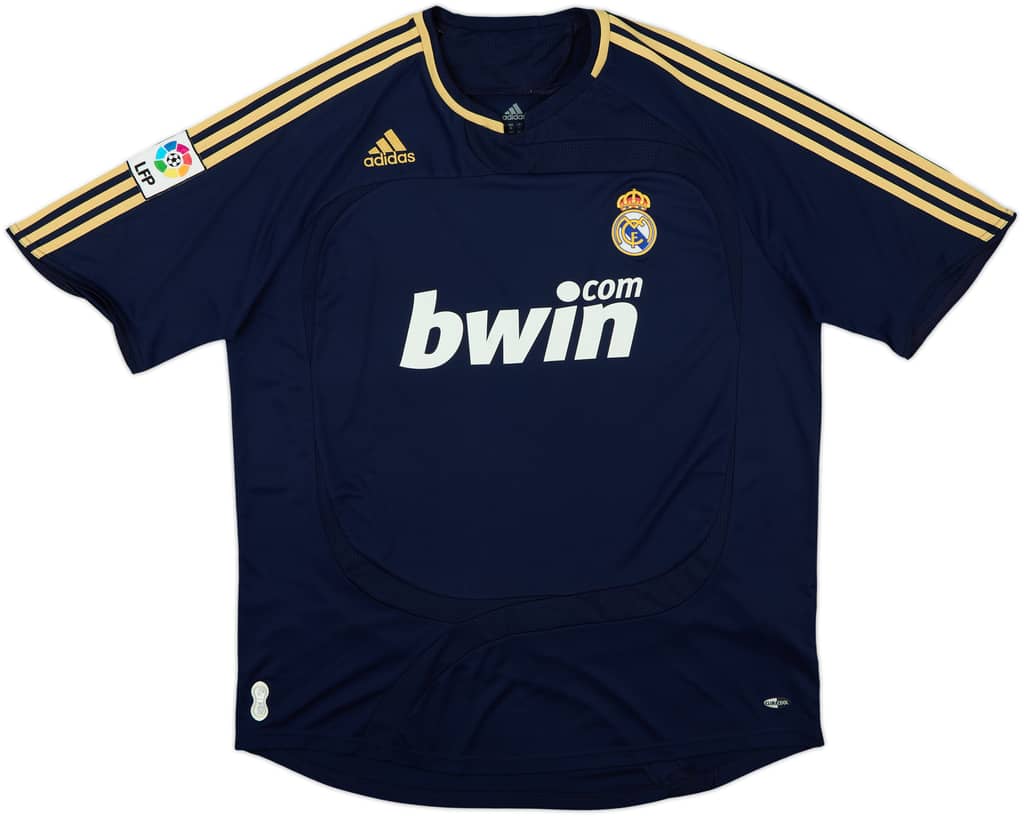 2007-08 Real Madrid Away Shirt - 9/10 - (XL)