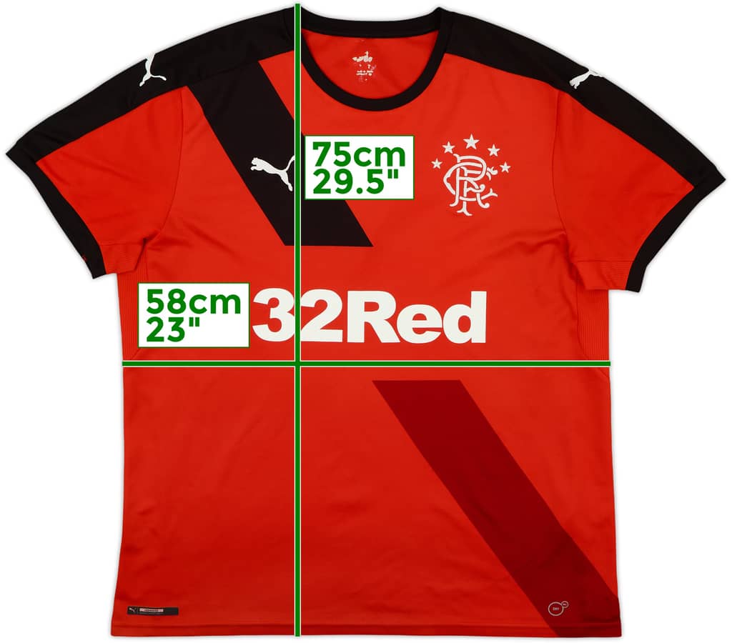 2015-16 Rangers Away Shirt - 8/10 - (XL)
