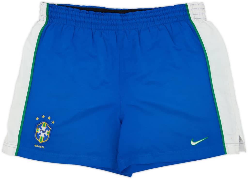 1998-00 Brazil Home Shorts - 7/10 - (M)