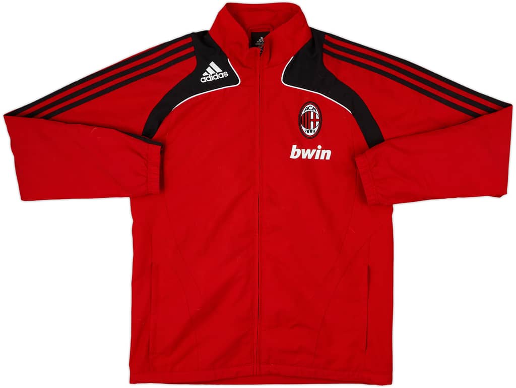 2008-09 AC Milan adidas Track Jacket - 8/10 - (M)