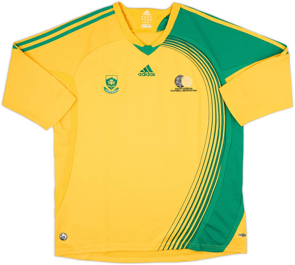 2007-09 South Africa Home Shirt - 9/10 - (XL)