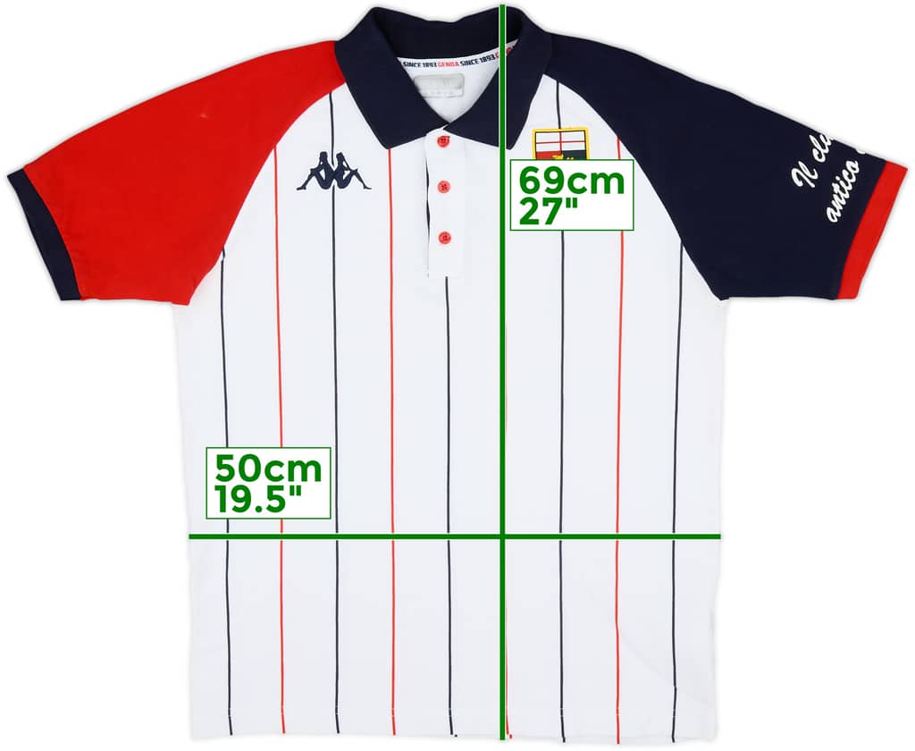 Polo Kappa del Genoa 2019-20 - 8/10 - (L)