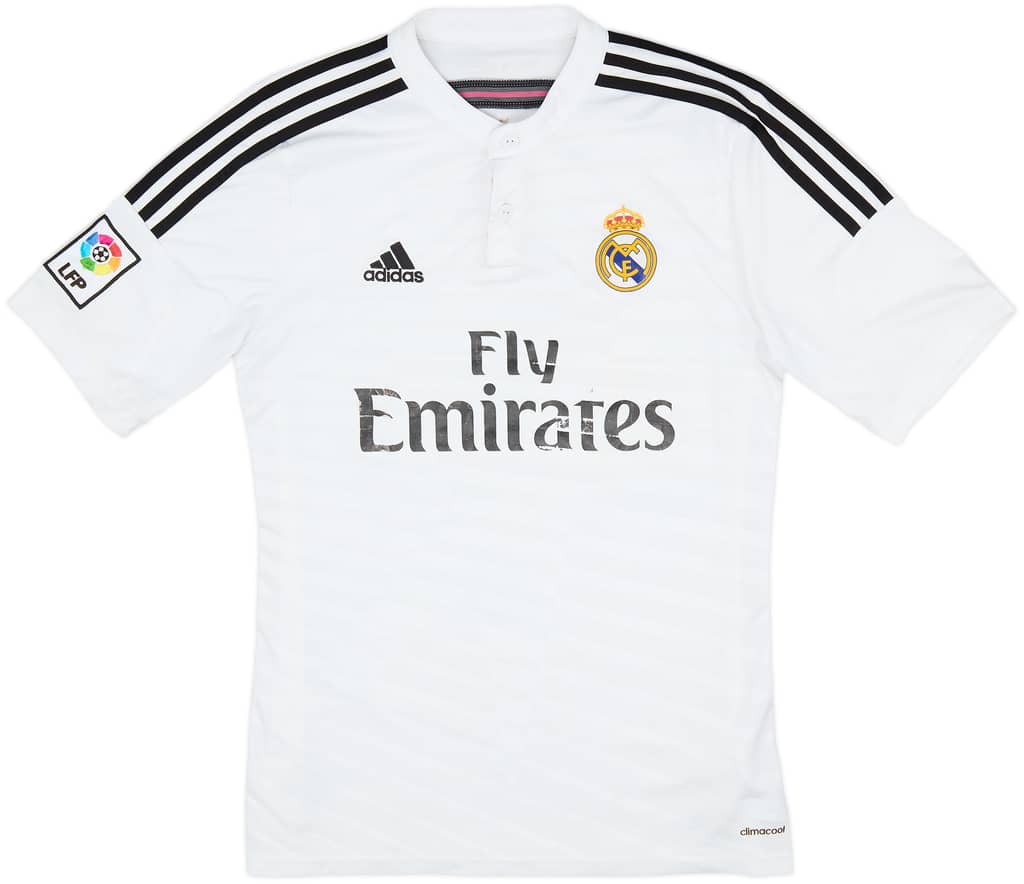 2014-15 Real Madrid Home Shirt - 4/10 - (M)