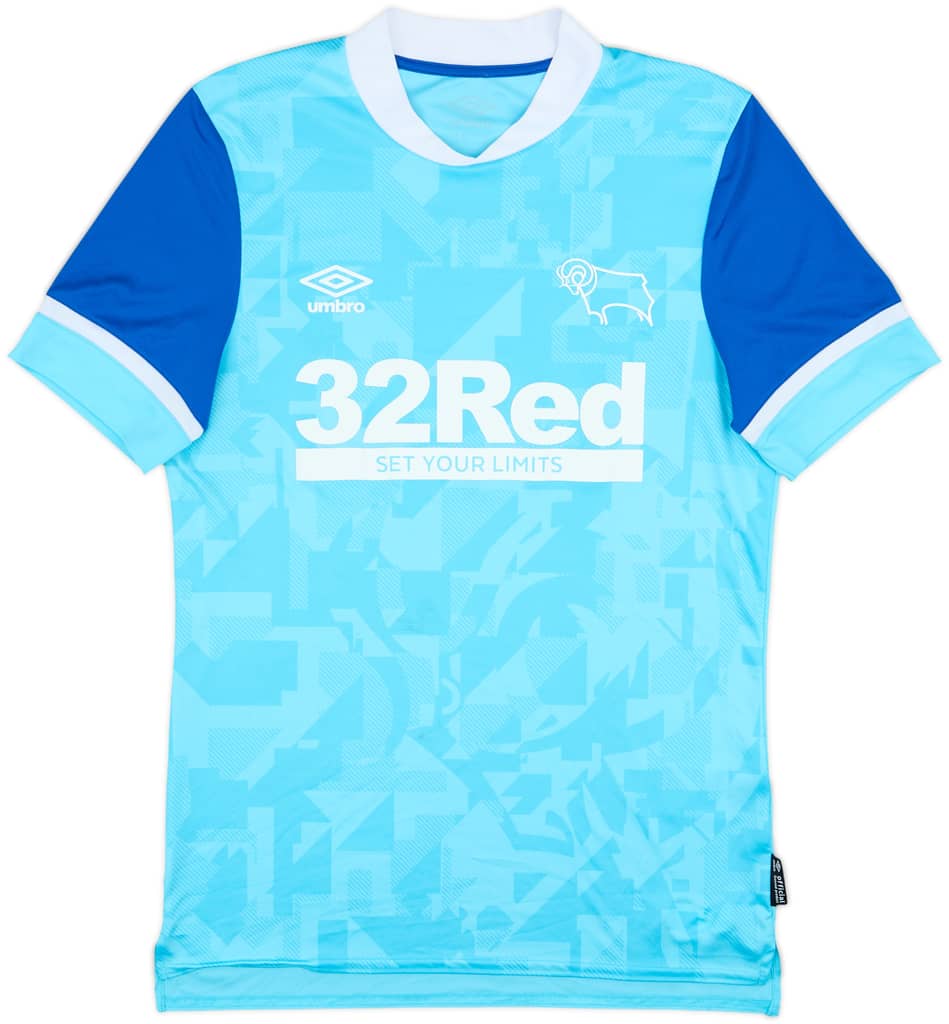2021-22 Derby County Away Shirt - 7/10 - (M)