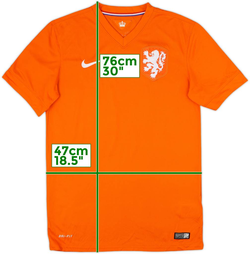 2014-15 Netherlands Home Shirt - 8/10 - (S)