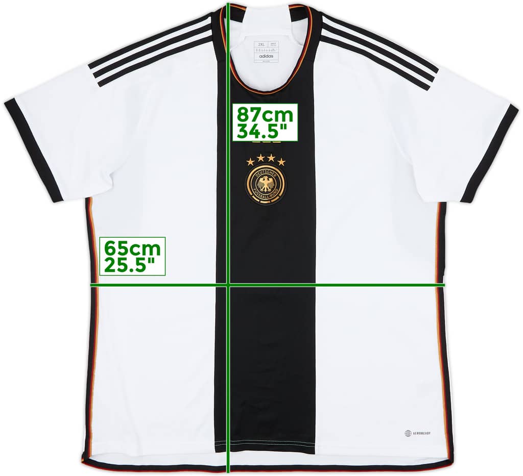 2022-23 Germany Home Shirt - 10/10 - (XXL)