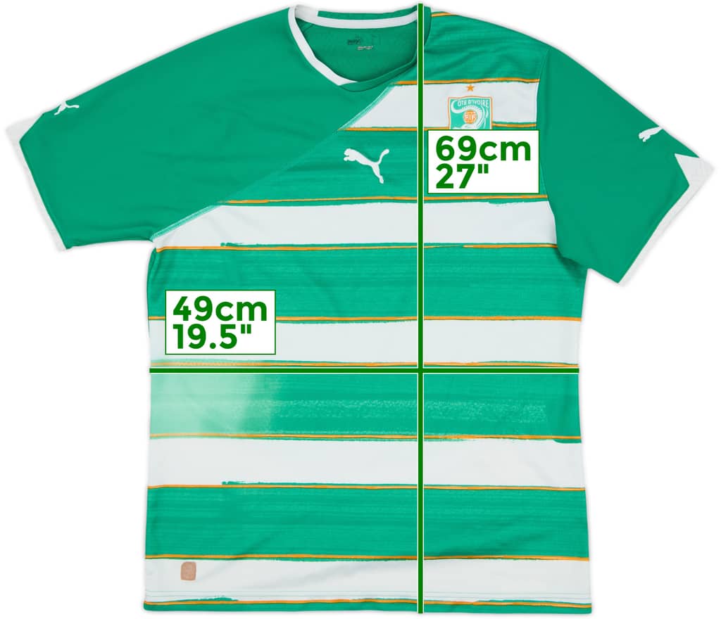 2010-11 Ivory Coast Away Shirt - 4/10 - (M)