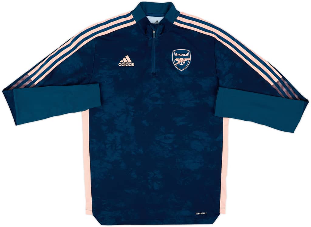 2020-21 Arsenal adidas 1/4 Zip Drill Top - 9/10 - (M)