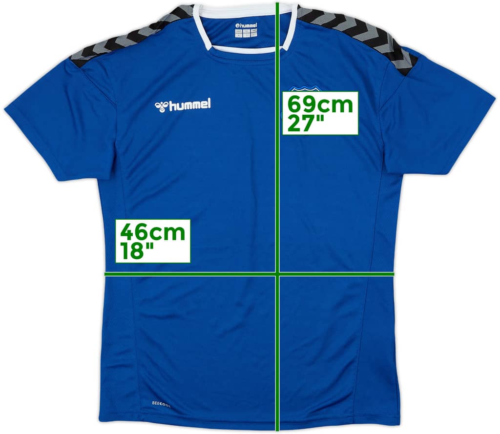 2021-22 Everton Hummel Training Shirt - 8/10 - (M)