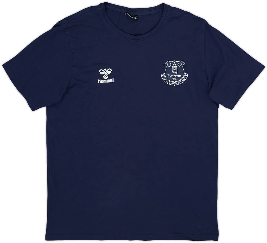 2020-21 Everton Hummel Cotton Tee - 10/10 - (M)
