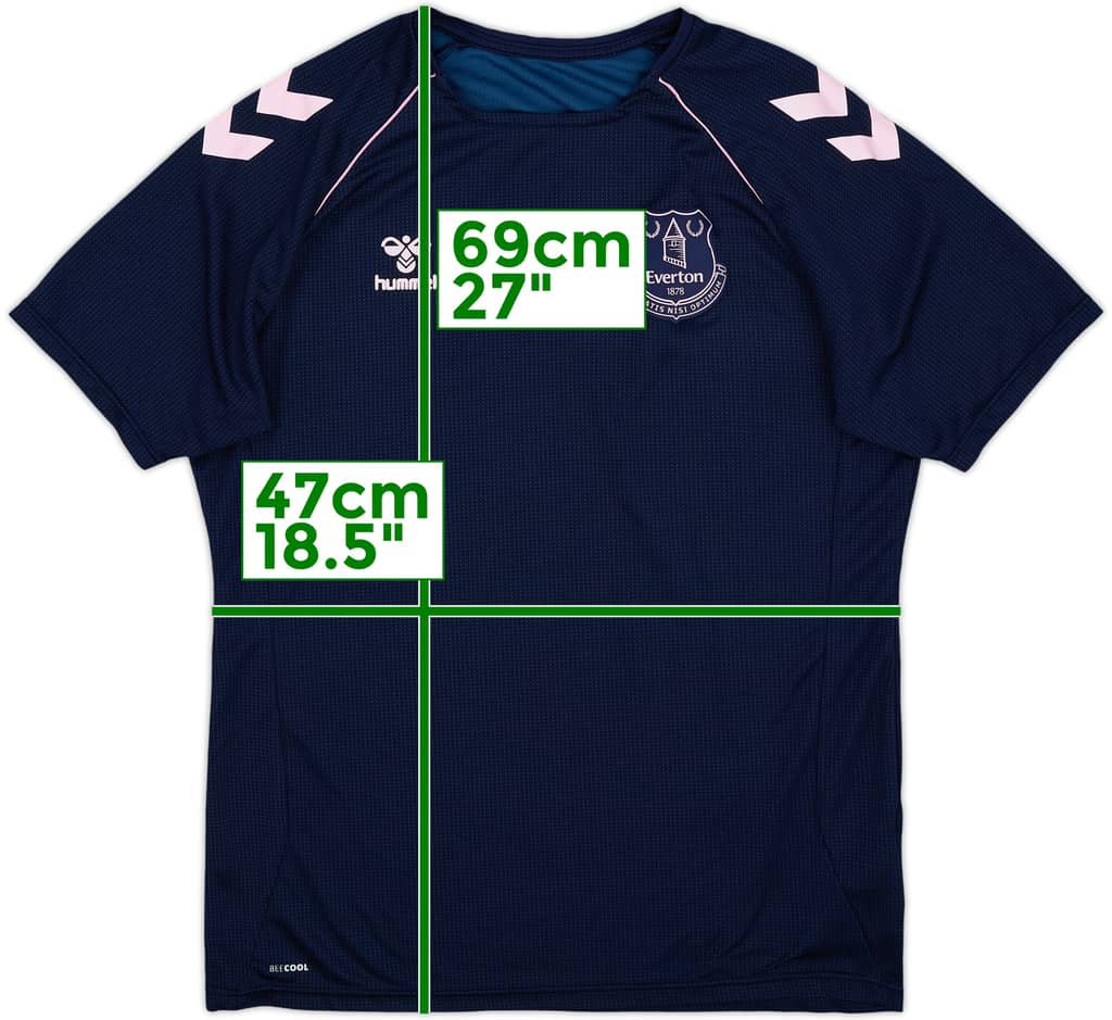 2022-23 Everton Hummel Training Shirt - 8/10 - (L)