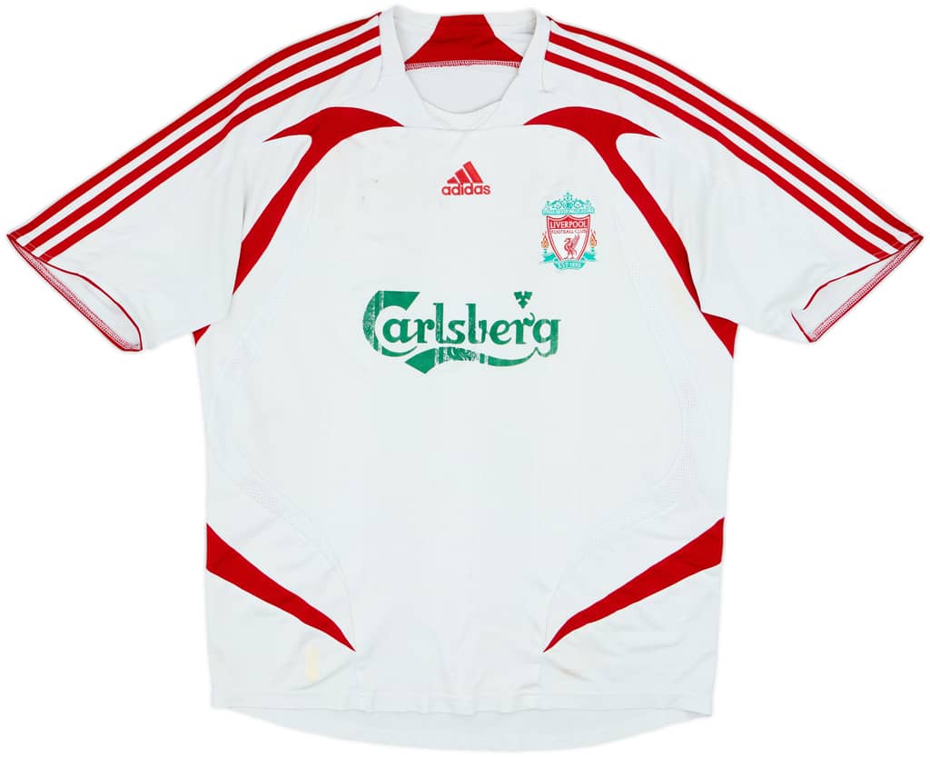 2007-08 Liverpool Away Shirt - 4/10 - (XL)