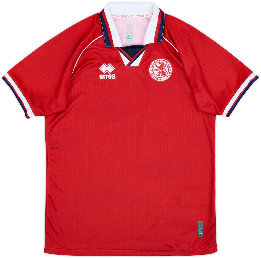 2023 '1995-96' Middlesbrough Errea Reissue Home Shirt - 8/10 - (S)