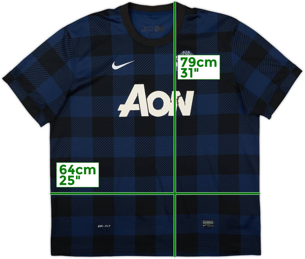 2013-14 Manchester United Away Shirt - 5/10 - (XXL)
