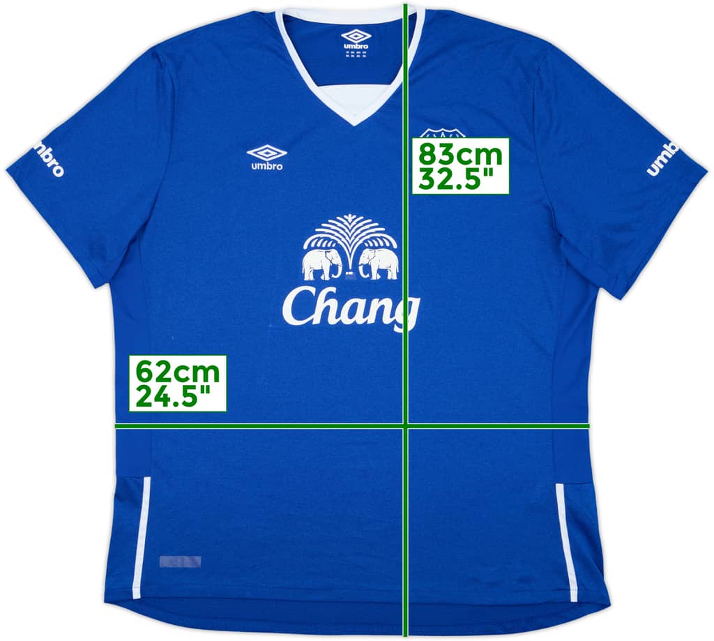 2015-16 Everton Home Shirt - 5/10 - (3XL)