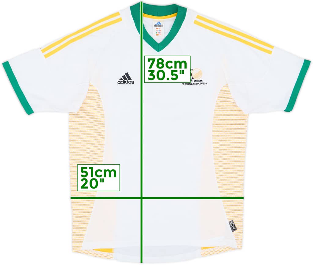 2002-04 South Africa Home Shirt - 8/10 - (M)