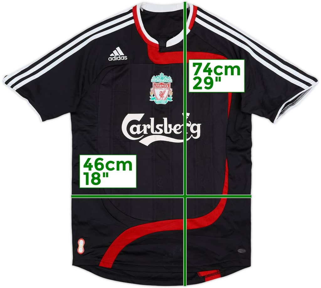 2007-08 Liverpool Third Shirt - 5/10 - (S)