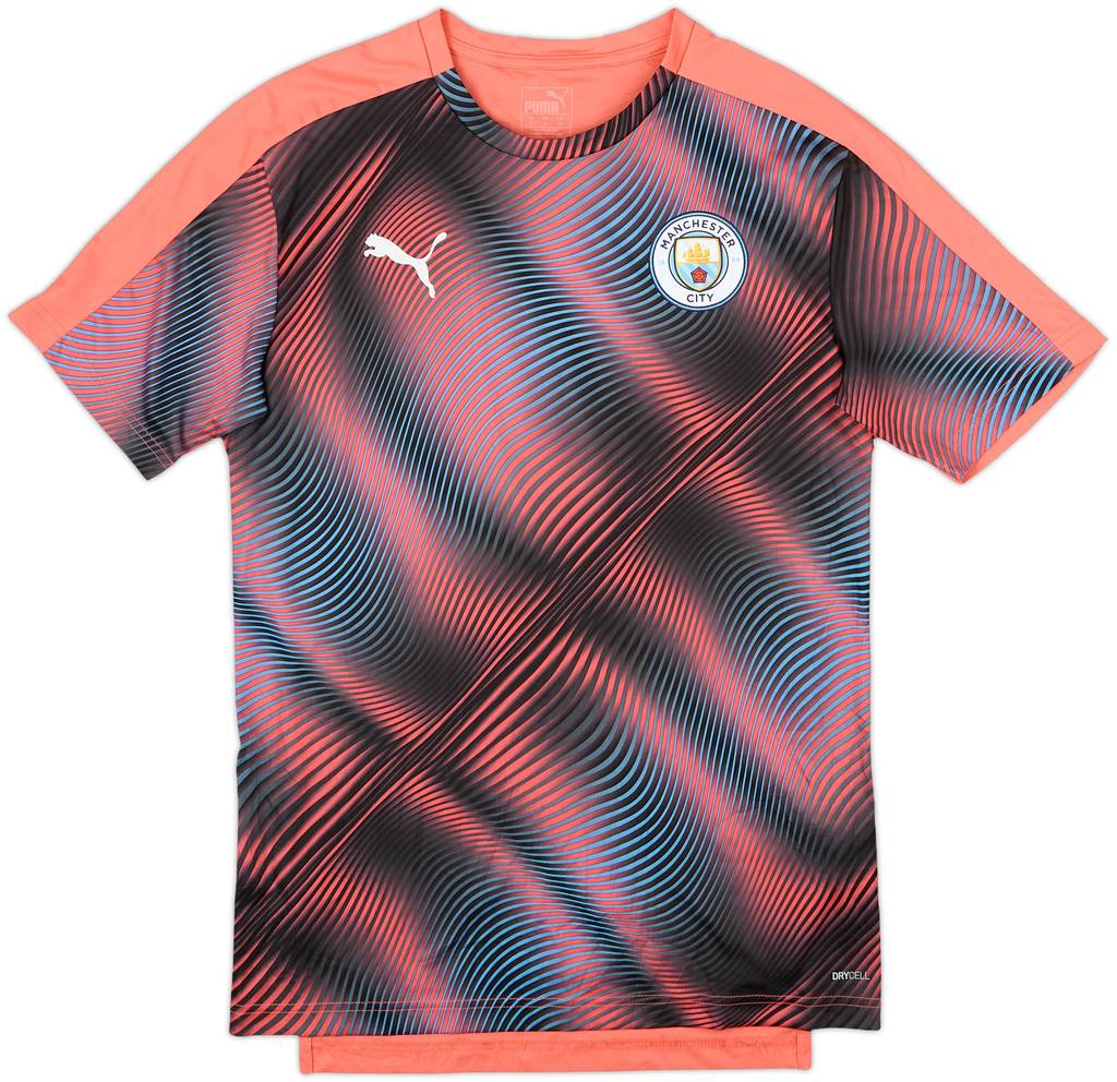 2019-20 Manchester City Puma Training Shirt - 9/10 - (M)