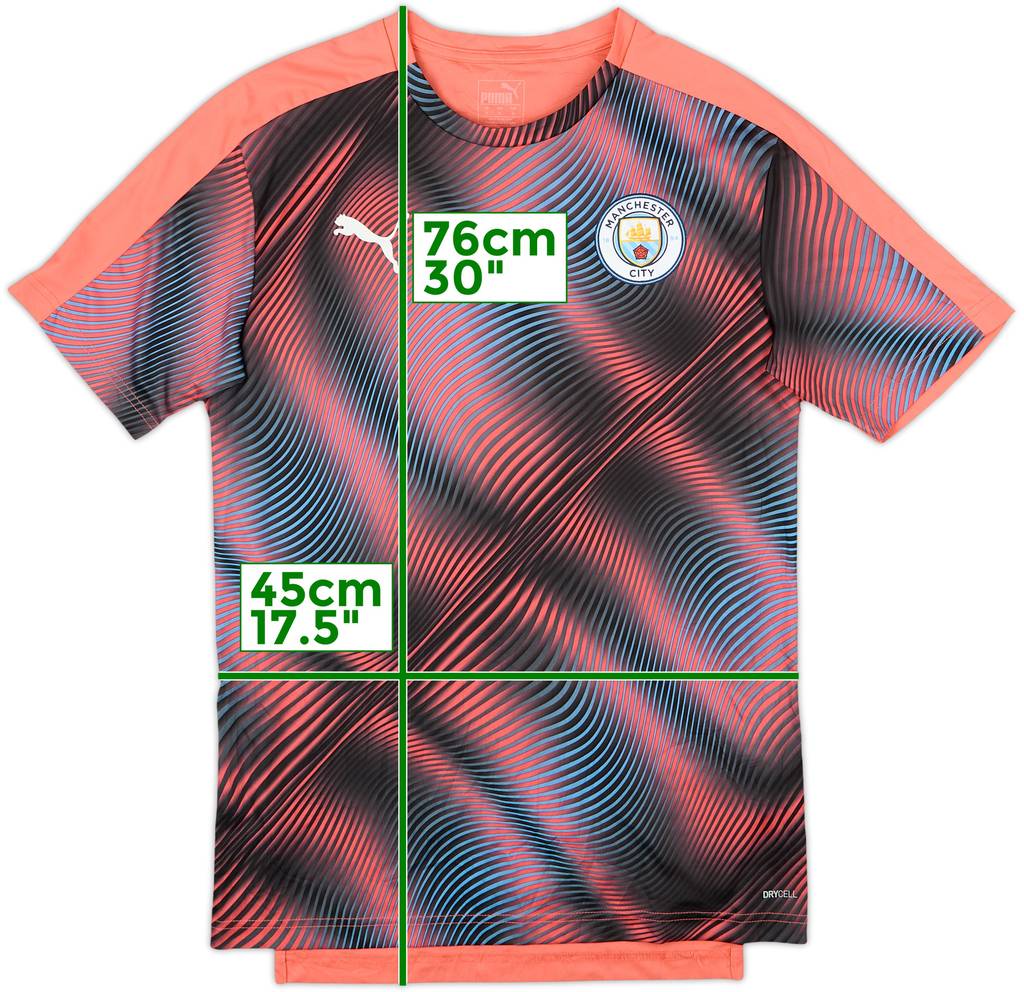 2019-20 Manchester City Puma Training Shirt - 9/10 - (M)