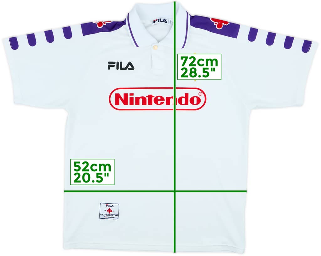 1998-99 Fiorentina Away Shirt - 8/10 - (M)