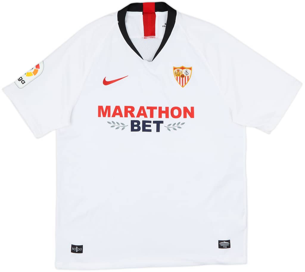 2019-20 Sevilla Home Shirt - 9/10 - (L)