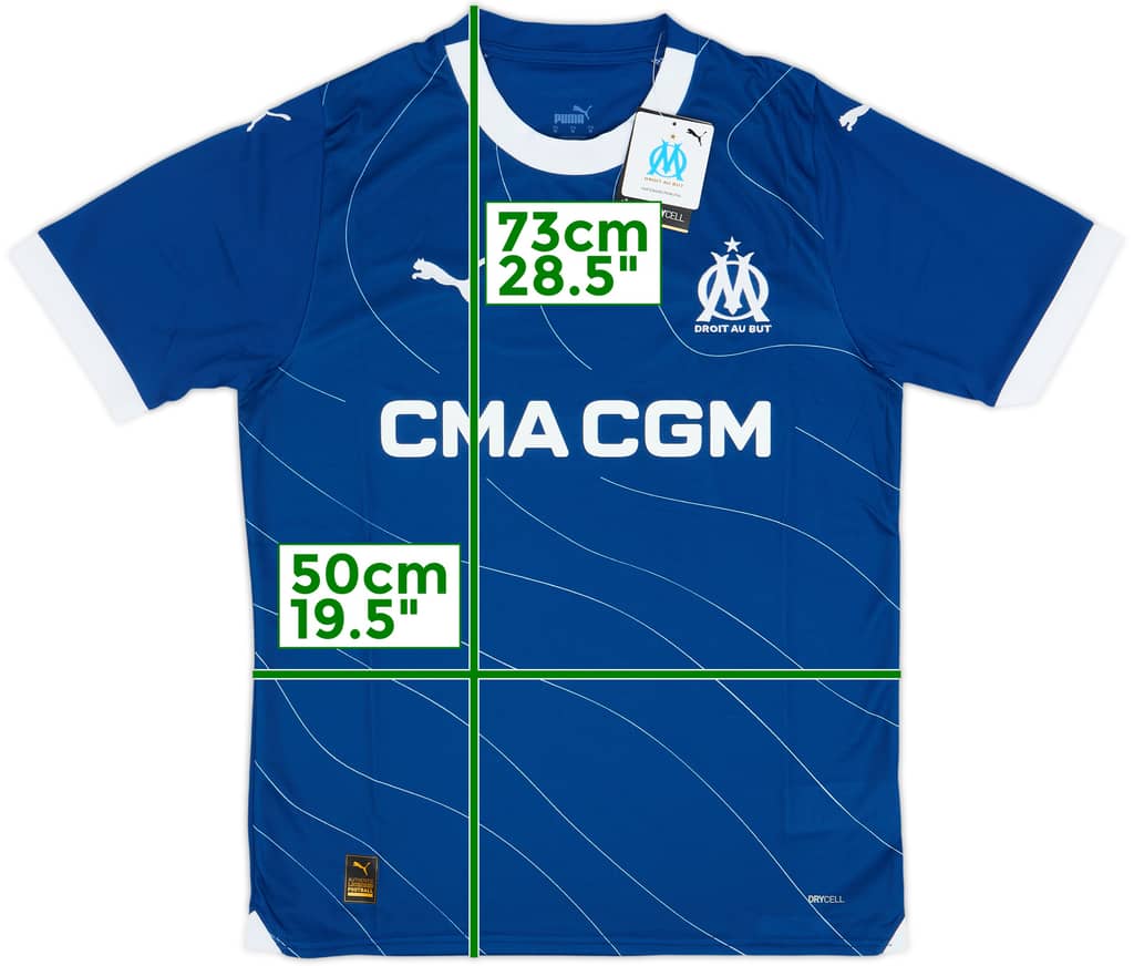 2023-24 Olympique Marseille Away Shirt (M)