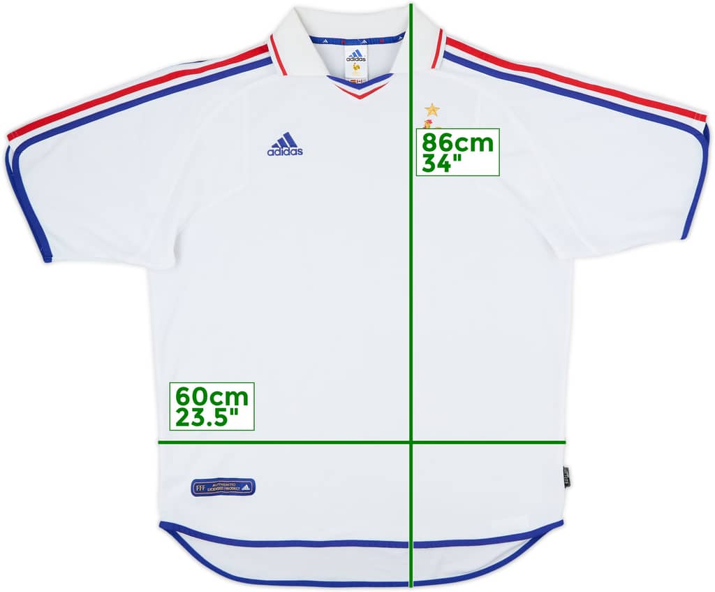 2000-02 France Away Shirt - 8/10 - (XL)