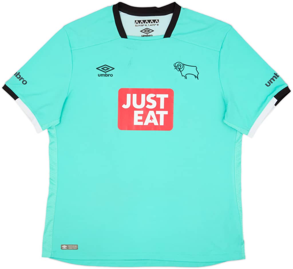 2016-17 Derby County Third Shirt - 5/10 - (XL)