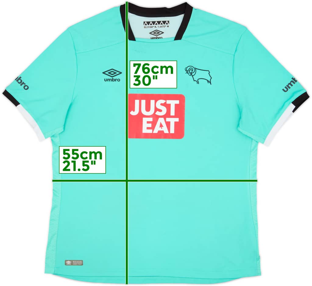 2016-17 Derby County Third Shirt - 5/10 - (XL)