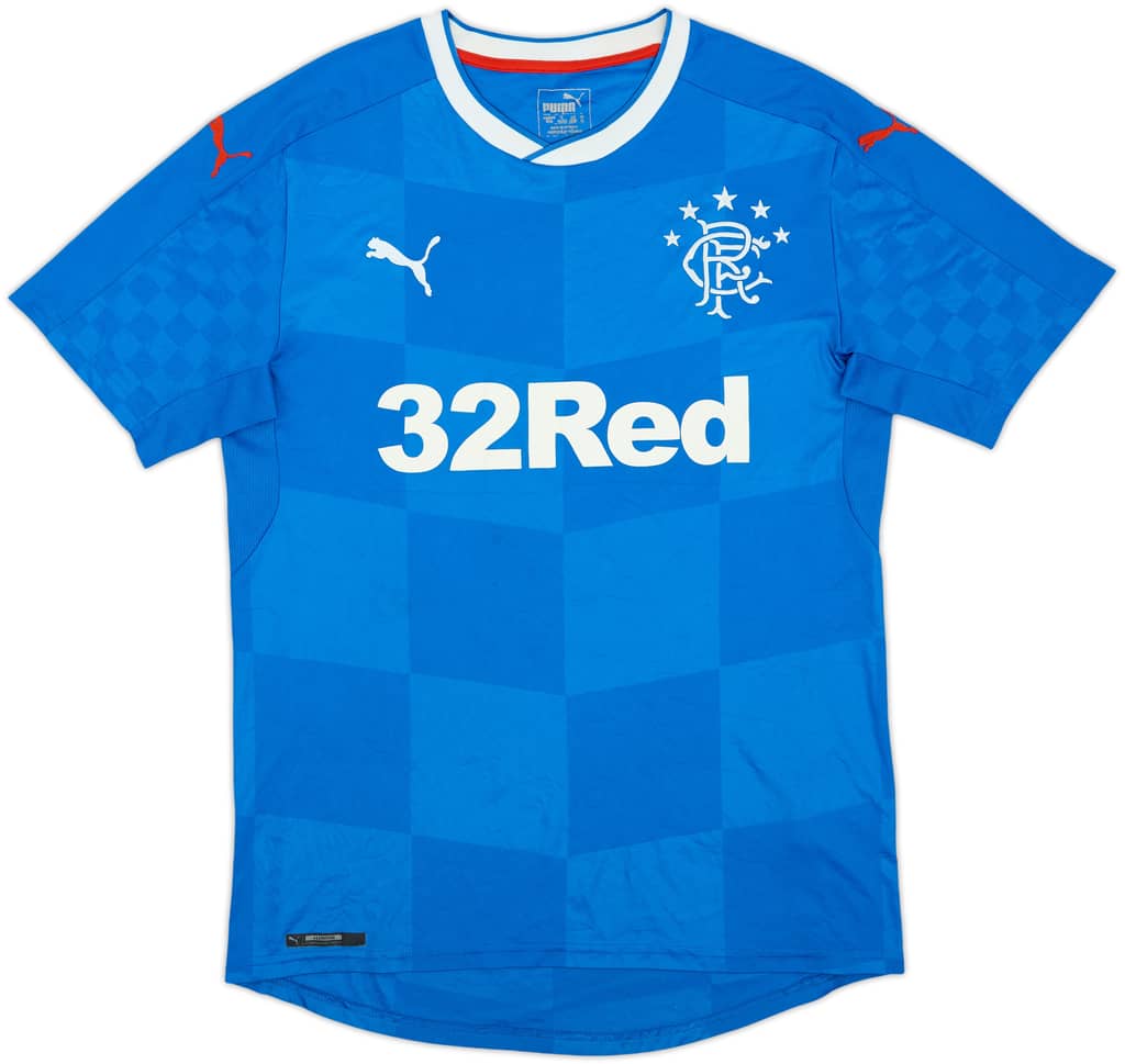 2016-18 Rangers Home Shirt - 6/10 - (M)
