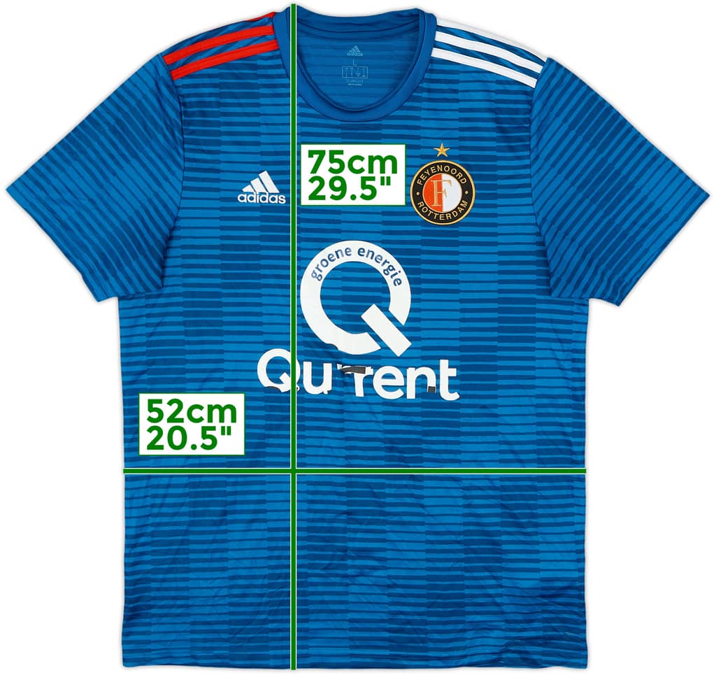 2018-19 Feyenoord Away Shirt - 5/10 - (L)