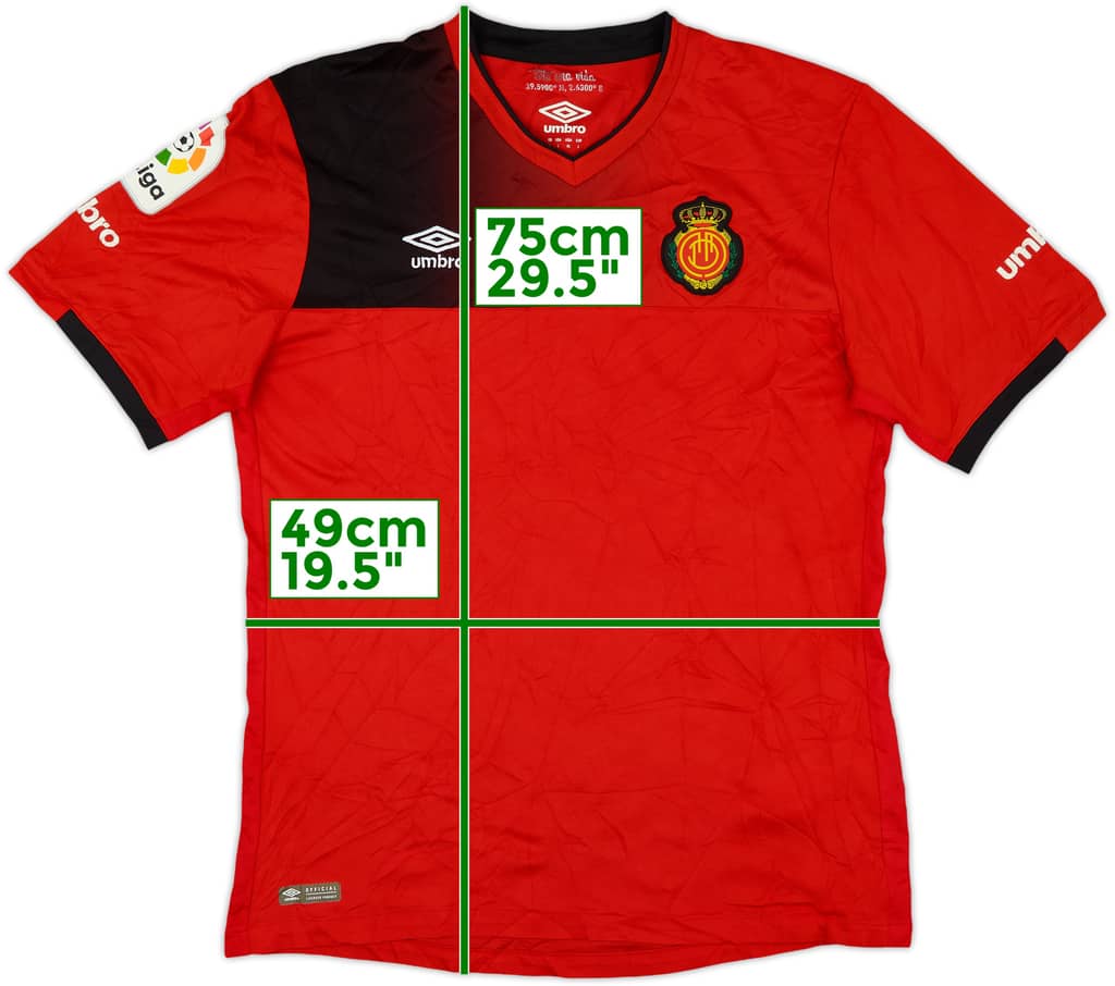 2016-17 Mallorca Home Shirt - 8/10 - (L)