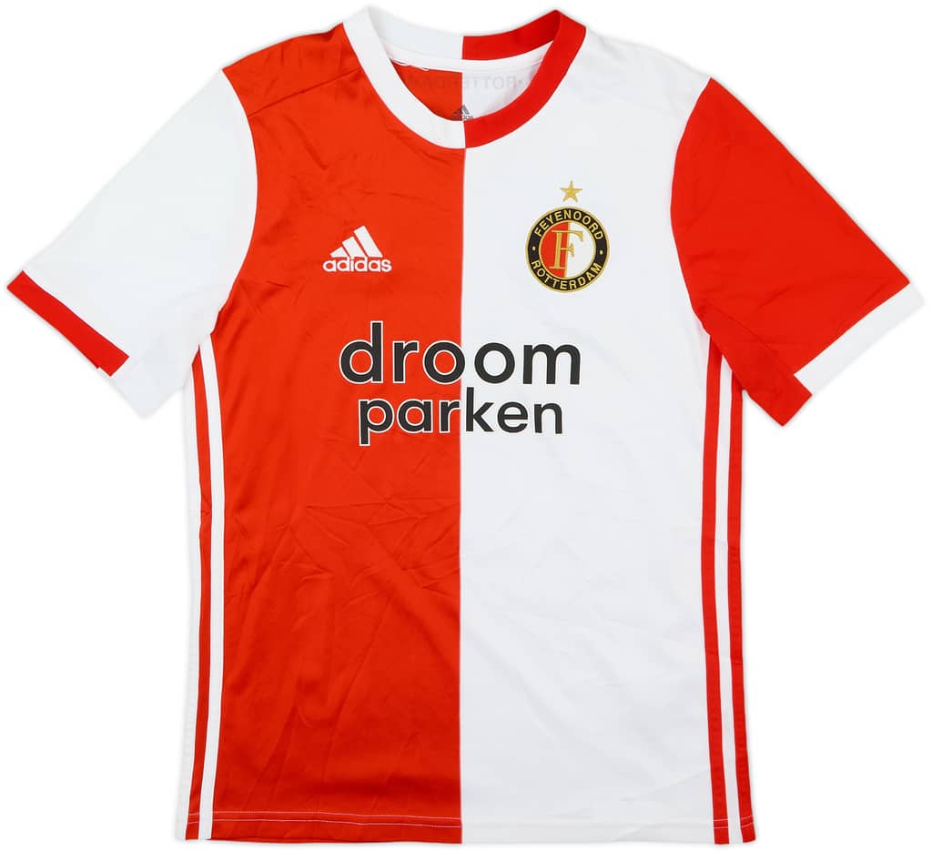 2019-20 Feyenoord Home Shirt - 9/10 - (L.Boys)