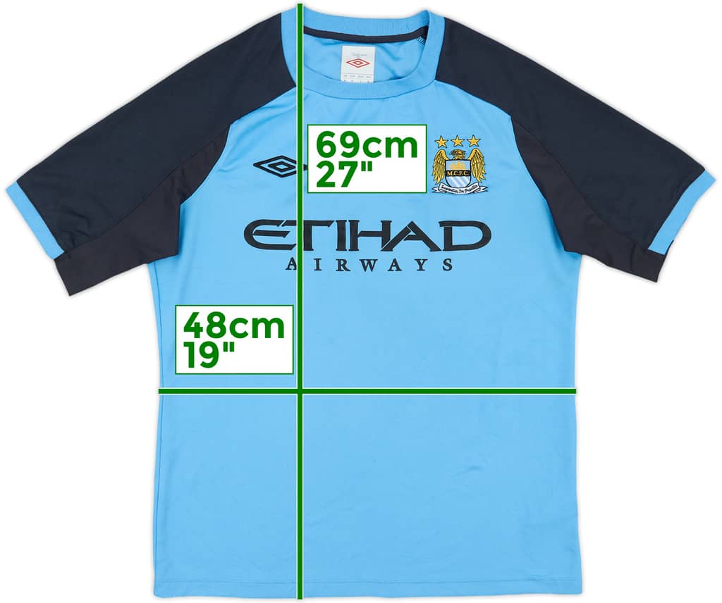 2011-12 Manchester City Umbro Training Shirt - 5/10 - (M)