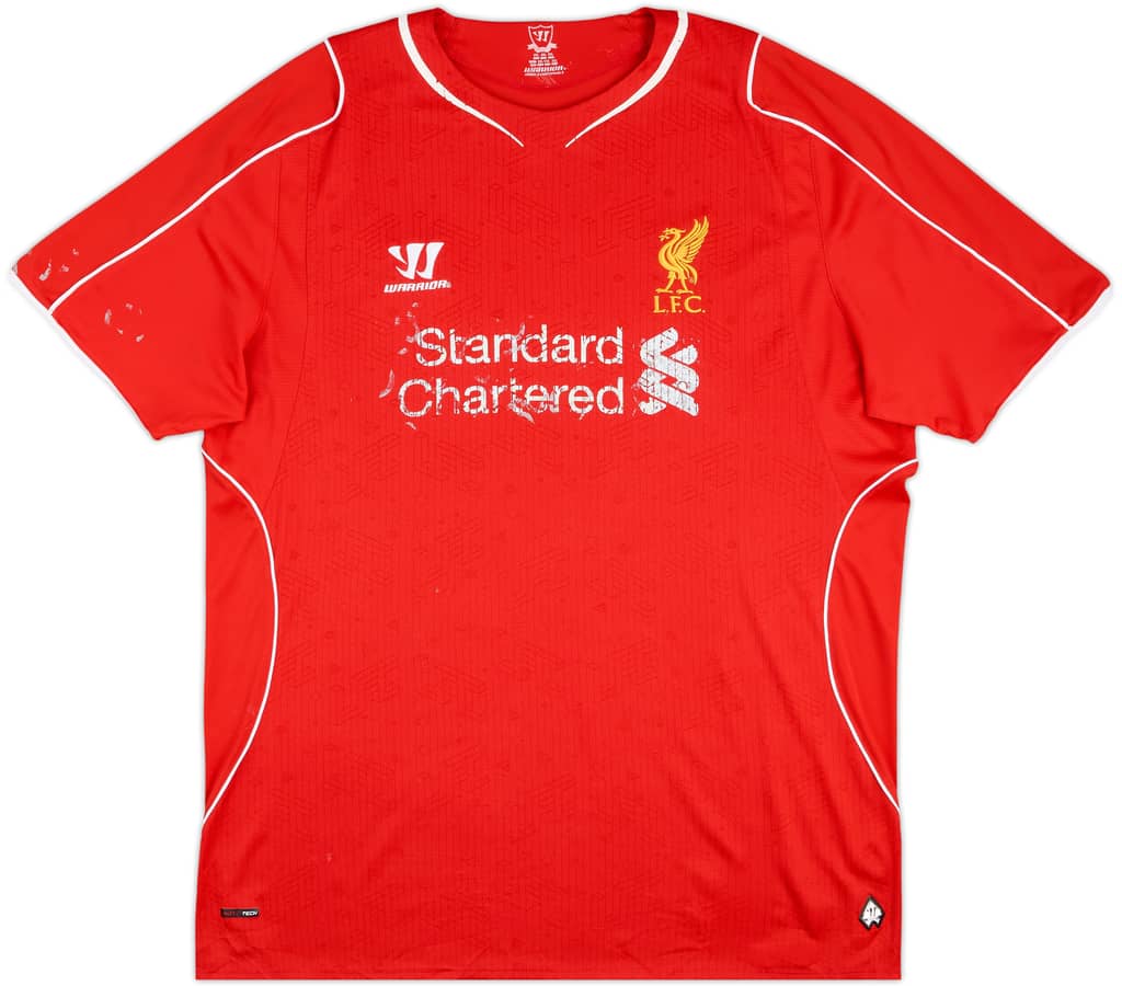 2014-15 Liverpool Home Shirt - 4/10 - (XXL)