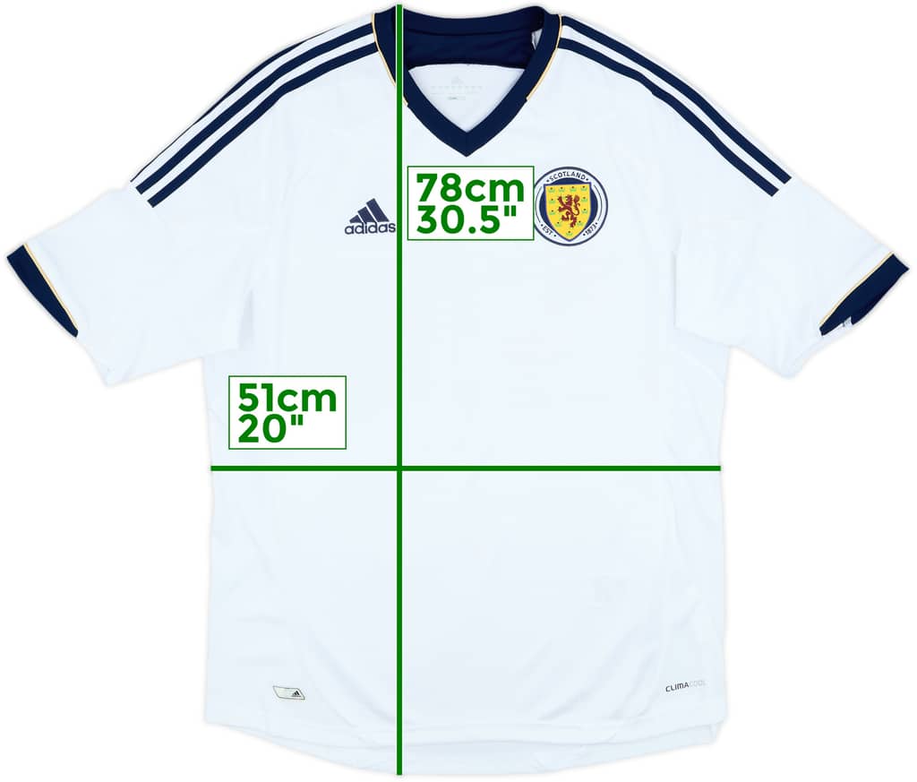 2012-14 Scotland Away Shirt - 8/10 - (L)