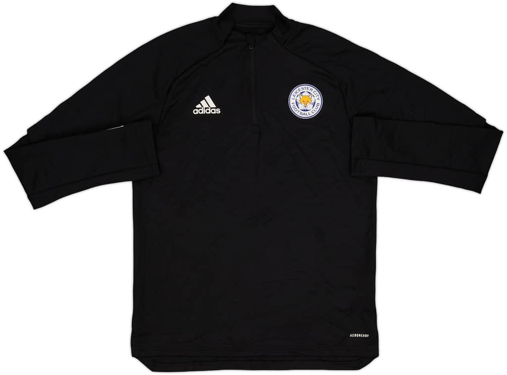 2019-20 Leicester City adidas 1/4 Zip Drill Top - 8/10 - (M)