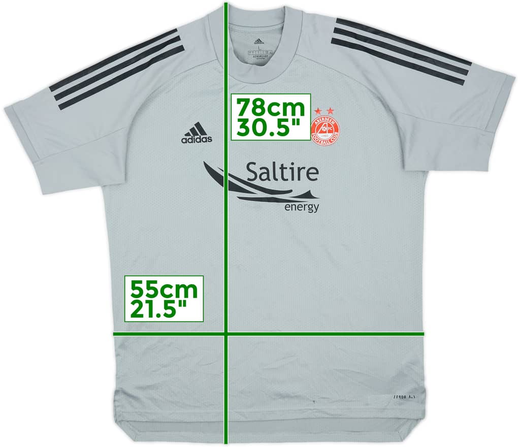 2019-20 Aberdeen adidas Training Shirt - 7/10 - (L)