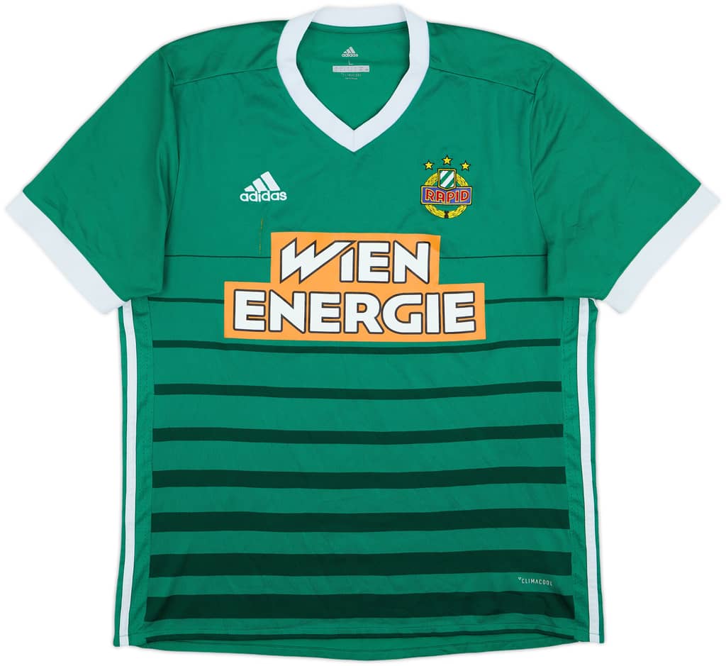 2017-18 Rapid Vienna Home Shirt - 8/10 - (L)