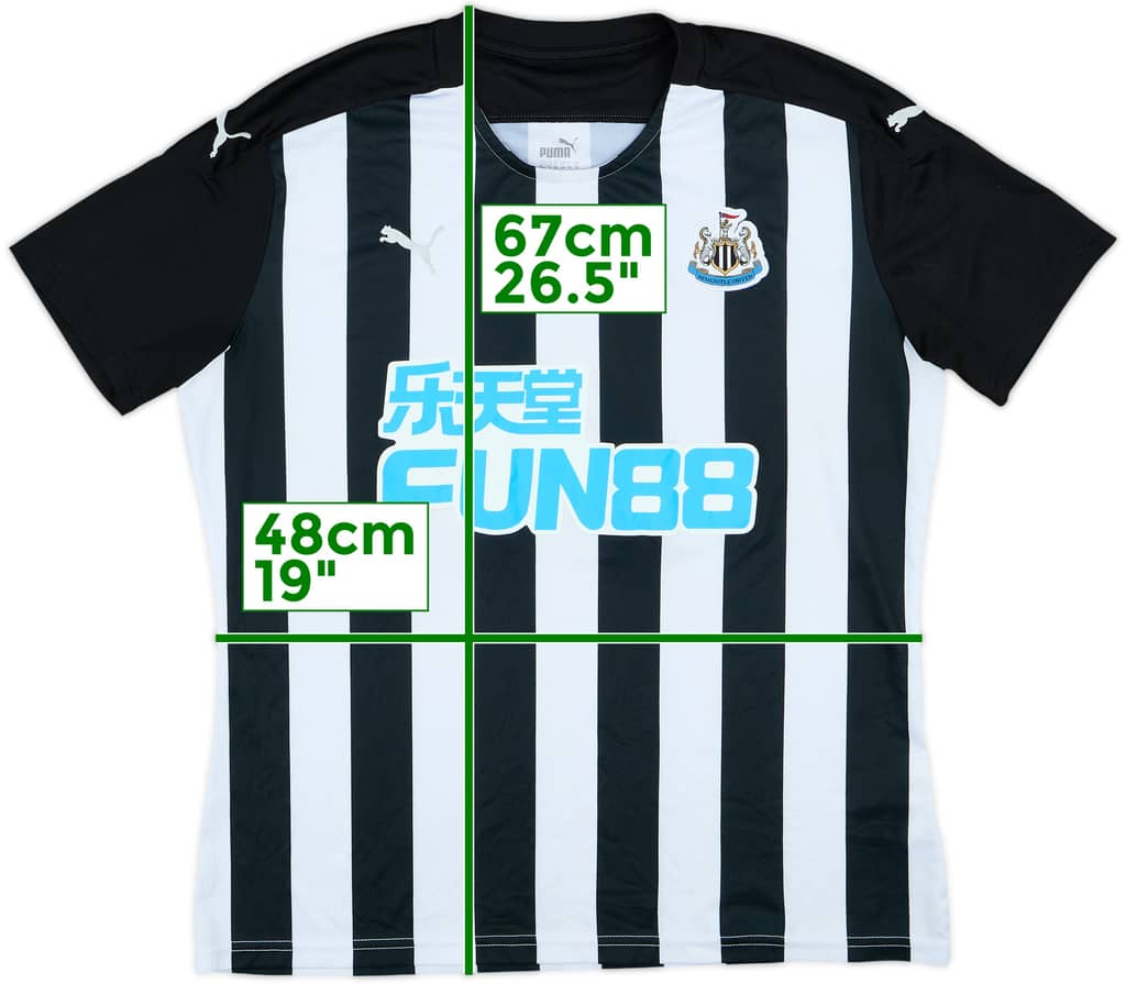 2020-21 Newcastle Home Shirt - 7/10 - (Women's XL)