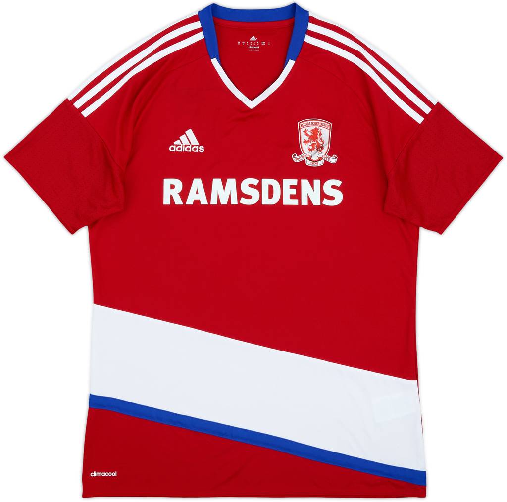 2016-17 Middlesbrough Home Shirt - 5/10 - (M)
