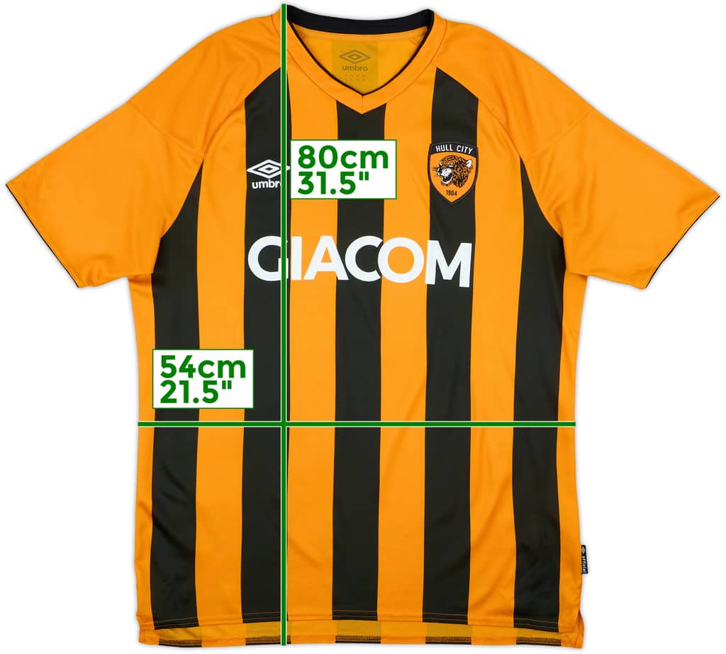 2020-21 Hull City Home Shirt - 7/10 - (XL)
