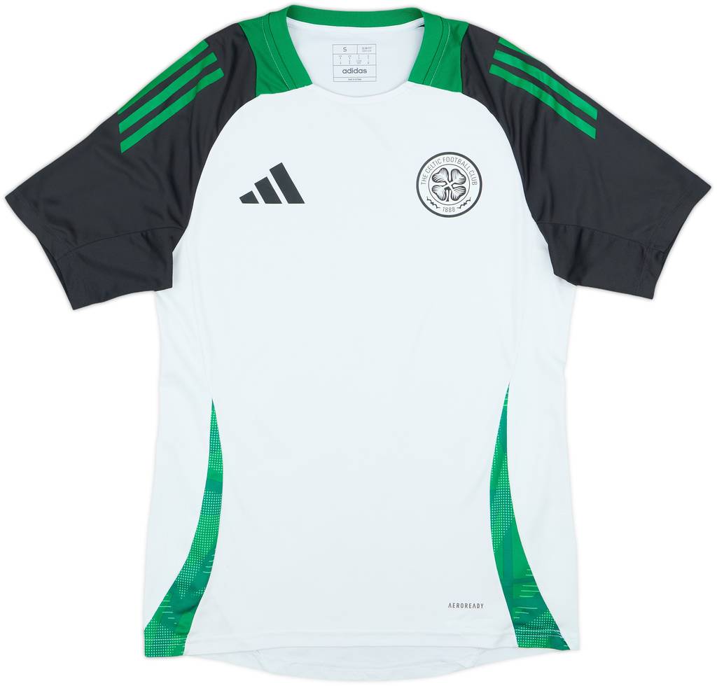 2024-25 Celtic adidas Training Shirt - 8/10 - (S)