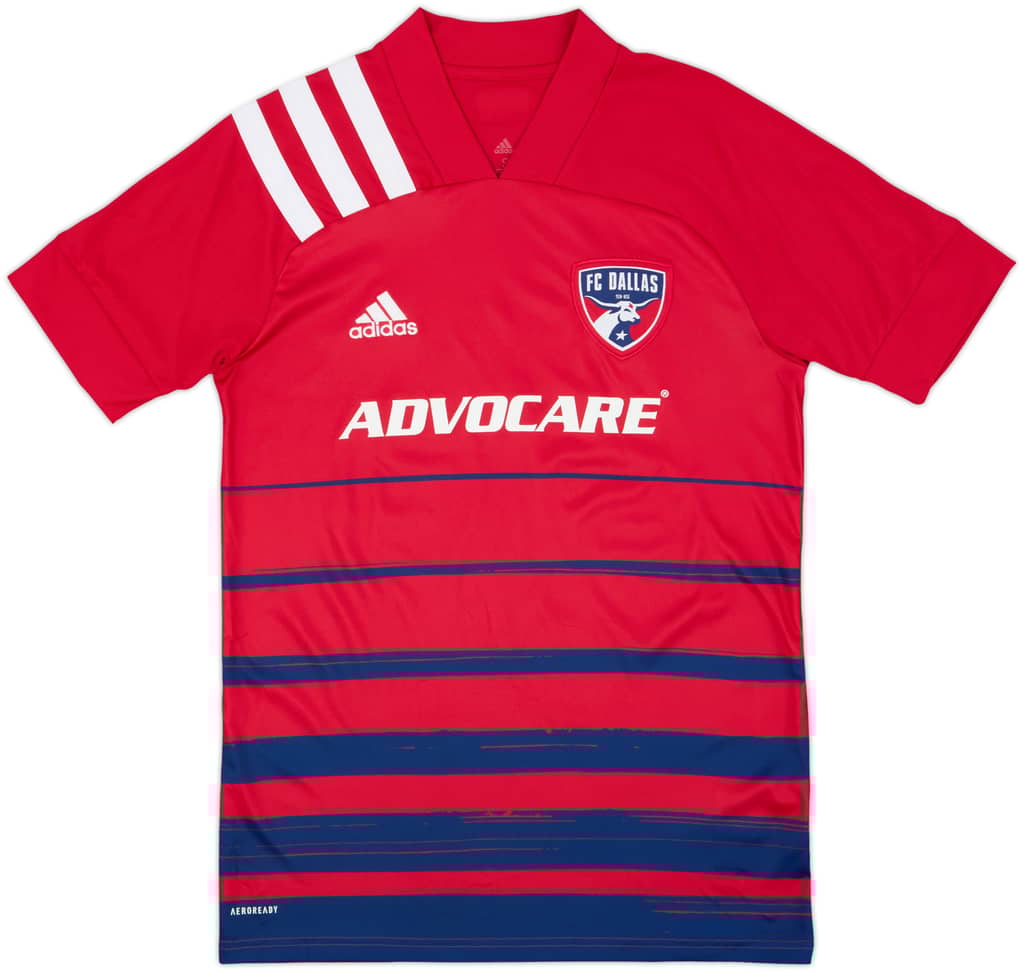 2020 FC Dallas Home Shirt - 8/10 - (S)