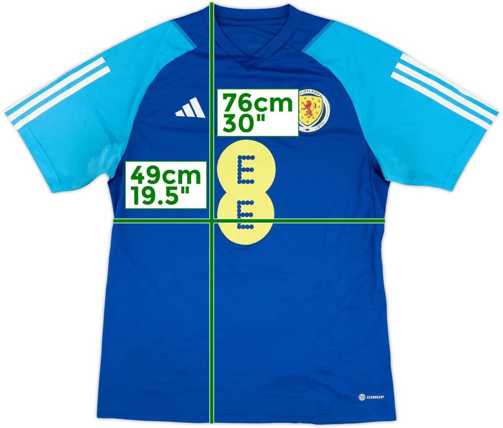 2023-24 Scotland adidas Training Shirt - 5/10 - (L)