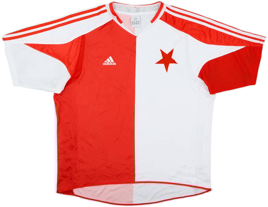 2004-05 Slavia Prague Home Shirt - 8/10 - (XL)