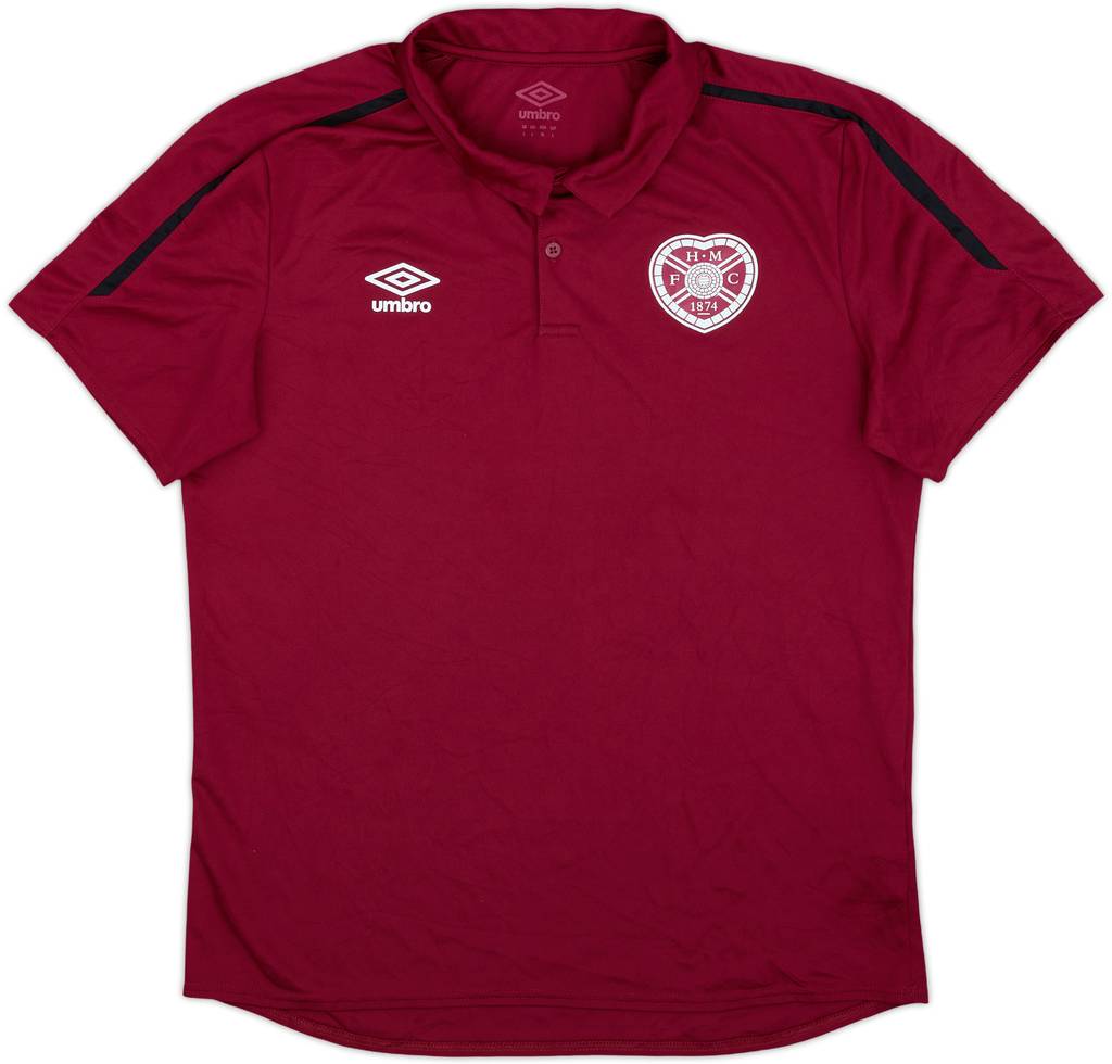2019-20 Hearts Umbro Polo Shirt - 10/10 - (L)