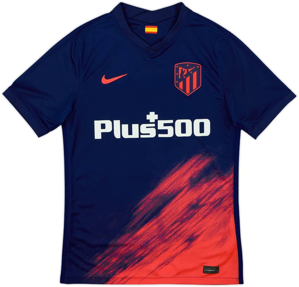 2021-22 Atletico Madrid Away Shirt - 9/10 - (S)
