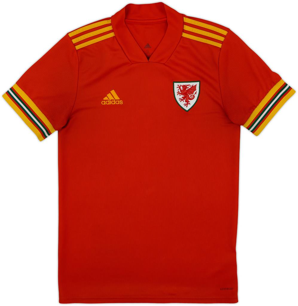 2020-21 Wales Home Shirt - 8/10 - (S)